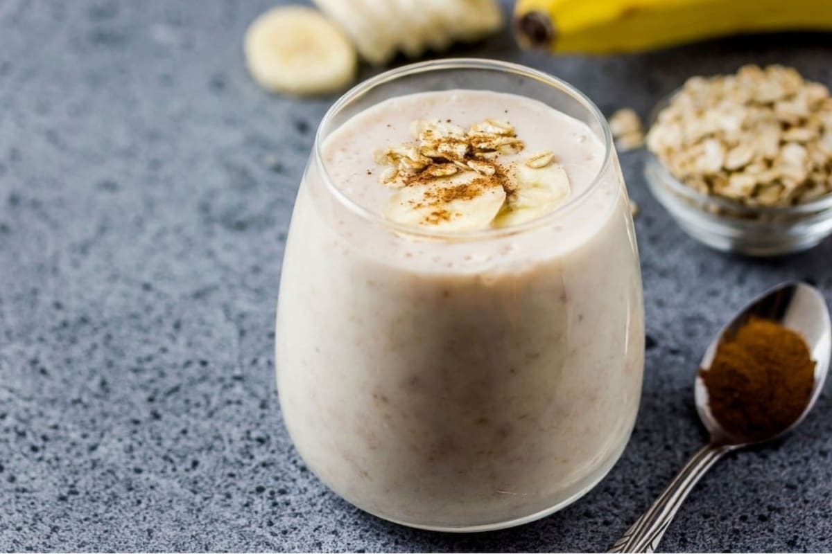 Smoothie de aveia para ganhar massa muscular em pouco tempo, segundo especialistas em fitness Smoothie de aveia para ganhar massa muscular em pouco tempo, segundo especialistas em fitness