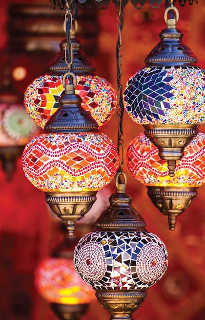 Los bazares de Estambul estallan de colores y perfumes.