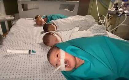 Los bebés prematuros se mantienen aislados del resto de pacientes