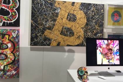 Los "bitcoiners" dicen que forman parte de un movimiento que incluso tiene expresiones artísticas