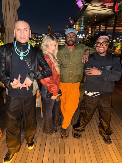Los Black Eyed Peas se reunieron ocho años después de que Fergie dejara el grupo(Foto: Instagram @fergie)