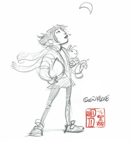 Los bocetos de Glen Keane (La sirenita) para Trash Truck, serie animada centrada en un niño de 6 años "libre y lleno de mugre", según lo describe Netflix