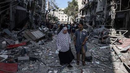 Los bombardeos de Israel en Gaza dejaron más de 9 mil palestinos muertos y edificios completamente destruidos