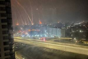 Los bombardeos en Kiev por parte de las fuerzas rusas