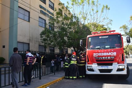 Los bomberos llegaron cuando el fuego ya estaba controlado