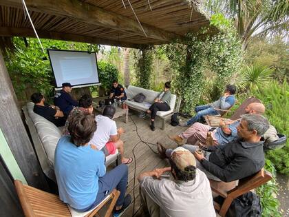 Los bomberos voluntarios de José Ignacio