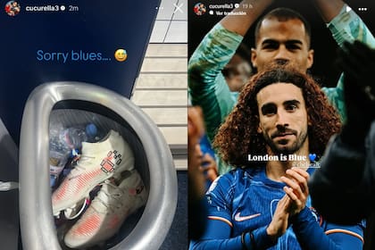Los botines de Cucurella en el tacho de basura y el mensaje del español para celebrar la victoria sobre Tottenham