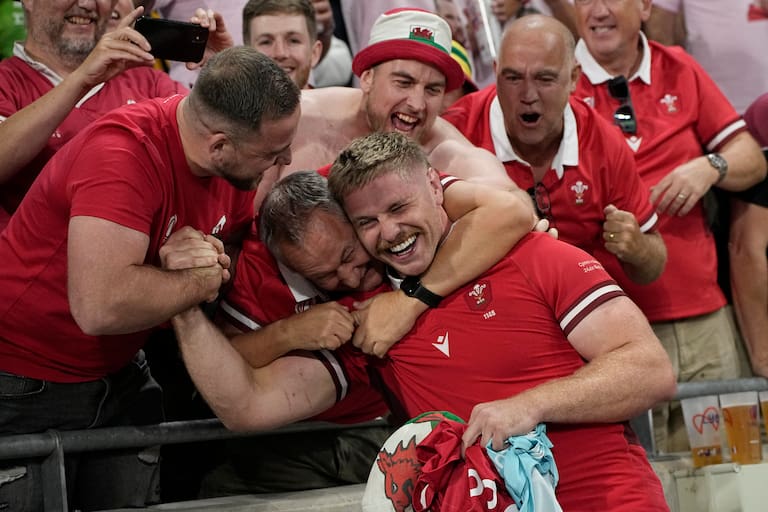 Mundial de rugby 2023: Gales sorprende y renace de la mano de Gatland, y los Pumas toman nota