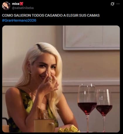 Los breves minutos en los que creían que iban a tener menos camas generó tensión dentro de Gran Hermano 2026