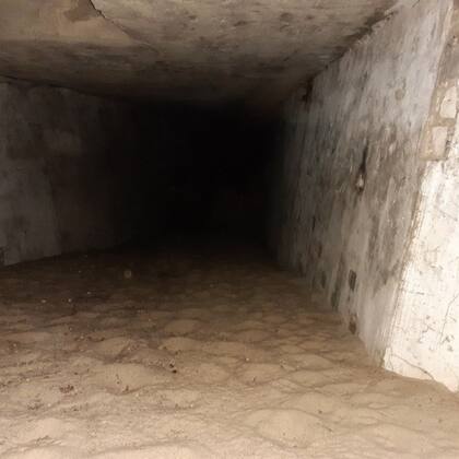 Los búnkeres miden entre 6 a 7 metros de largo