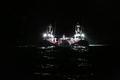 Los buques de Open Arms al rescate de personas varadas en el Mediterráneo