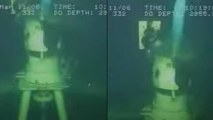 Los buzos se sumergieron al fondo del mar para arreglar unas cañerías