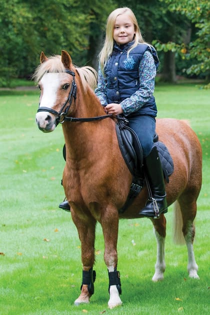 Los caballos son una de las grandes pasiones de Ariane (2015).