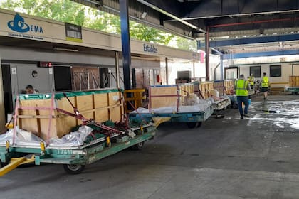 Los cajones con los delfines