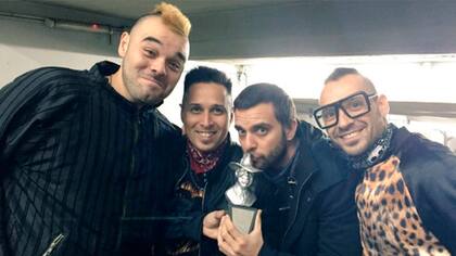 Los Caligaris, ganadores del Gardel a mejor ingeniería de grabación