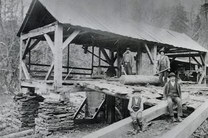 Los campamentos de la fiebre del oro reunieron a miles de mineros en busca de fortuna