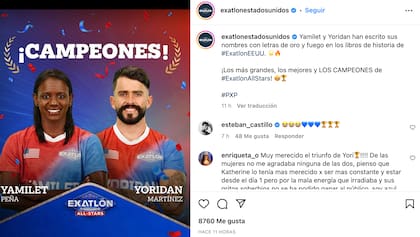 Los campeones de Exatlón EE.UU.