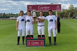Polo. Brillan los Castagnola: ganaron la Queen's Cup en el Castillo de Windsor