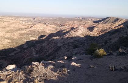 Los campos de Cerro Policía, en Río Negro
