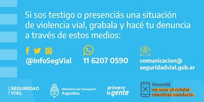 Los canales de comunicación con la ANSV