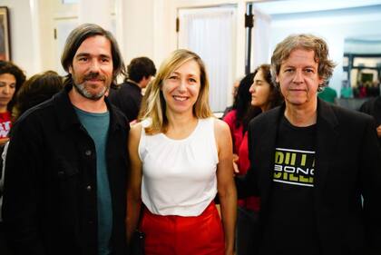 Los candidatos del Frente de Izquierda: Nicolás del Caño, Myriam Bregman y Christian Castillo