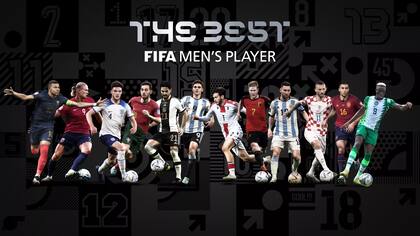 Los candidatos The Best al Jugador FIFA del año