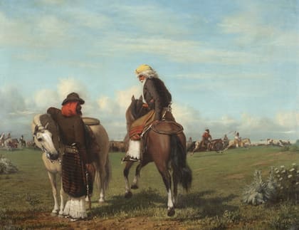 "Los capataces" (c.1861), de Prilidiano Pueyrredón, vendida en Naón en junio de 1999 por 515.660 dólares