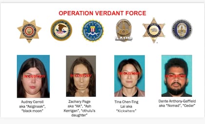 Los cargos presentados incluyen conspiración y tenencia de un dispositivo destructivo sin registro correspondiente