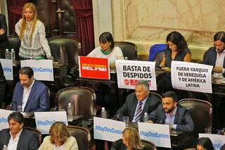 El clima de tensión reflejó la grieta entre oficialismo y oposición