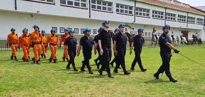 Los Cascos Azules argentinos se capacitaron con expertos italianos