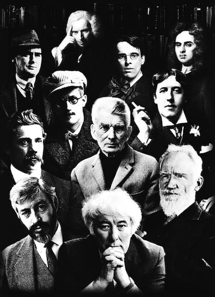 Los célebres: Joyce, Beckett, Wilde, Heaney