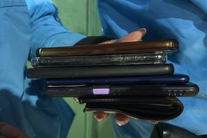 Los celulares que logró recuperar la Policía de la ciudad de Buenos Aires