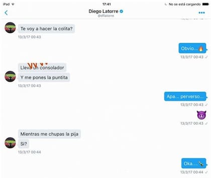 Los chats filtrados tenían mensajes muy subidos de tono