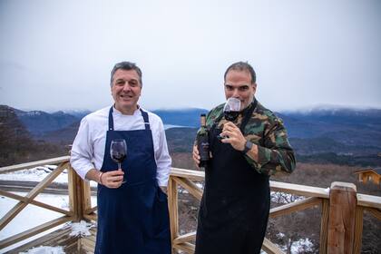 Los chef Pablo Buzzo y Daniel Uría
