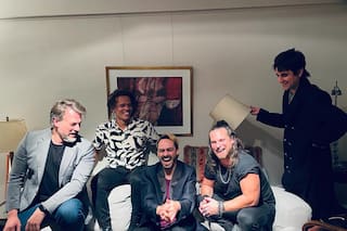 Mambrú se volvió a juntar 20 años después: cómo fue el encuentro entre Tripel, Amadeo, Rauch, Silberbeg y Ntaka