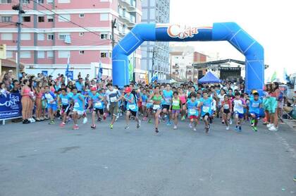 Los chicos también corrieron