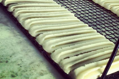 Los churros realizados a la vista