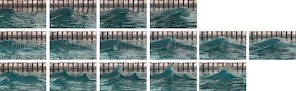 Los científicos recrean y estudian este tipo de olas conocidas como olas gigantes, vagabundas o monstruo, en el laboratorio