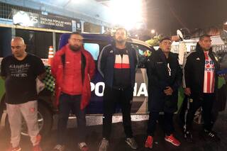 Golpe a la barra brava de Unión: cinco hinchas detenidos en la cancha de Racing