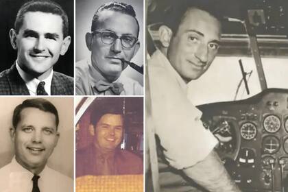 Los cinco hombres que murieron tras la desaparición del avión