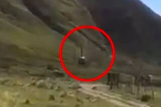 Cayó un helicóptero del Ejército mientras efectuaba un entrenamiento en Mendoza