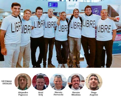 Los cinco rosarinos fallecidos integraban un contingente de egresados del Instituto Politécnico de Rosario