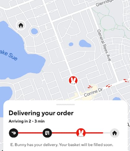Los clientes podrán ver la información del repartidor desde que inicia el recorrido