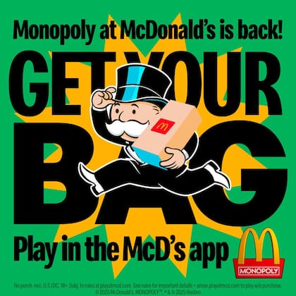 Los clientes pueden registrarse en el juego desde la app de McDonald's y optar por las recompensas (Instagram/@mcdonaldsofbigmo)