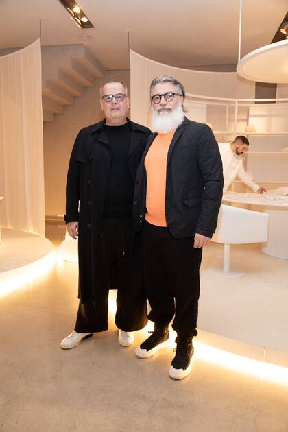 Los coleccionistas Andrés Brun y Juan José Cattáneo