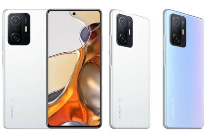 Los colores de los Xiaomi 11T y Xiaomi 11T Pro
