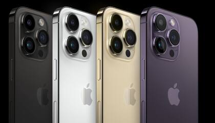 Los colores del iPhone 14 Pro
