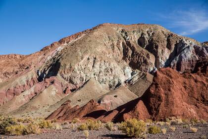Los colores del valle Arcoíris.