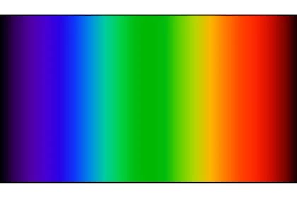 Los colores perceptibles por el ojo humano incluye al magenta aunque no exista (Foto BBC)