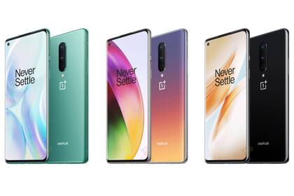 Los colores que tendrá OnePlus 8, que se presenta el próximo 14 de abril